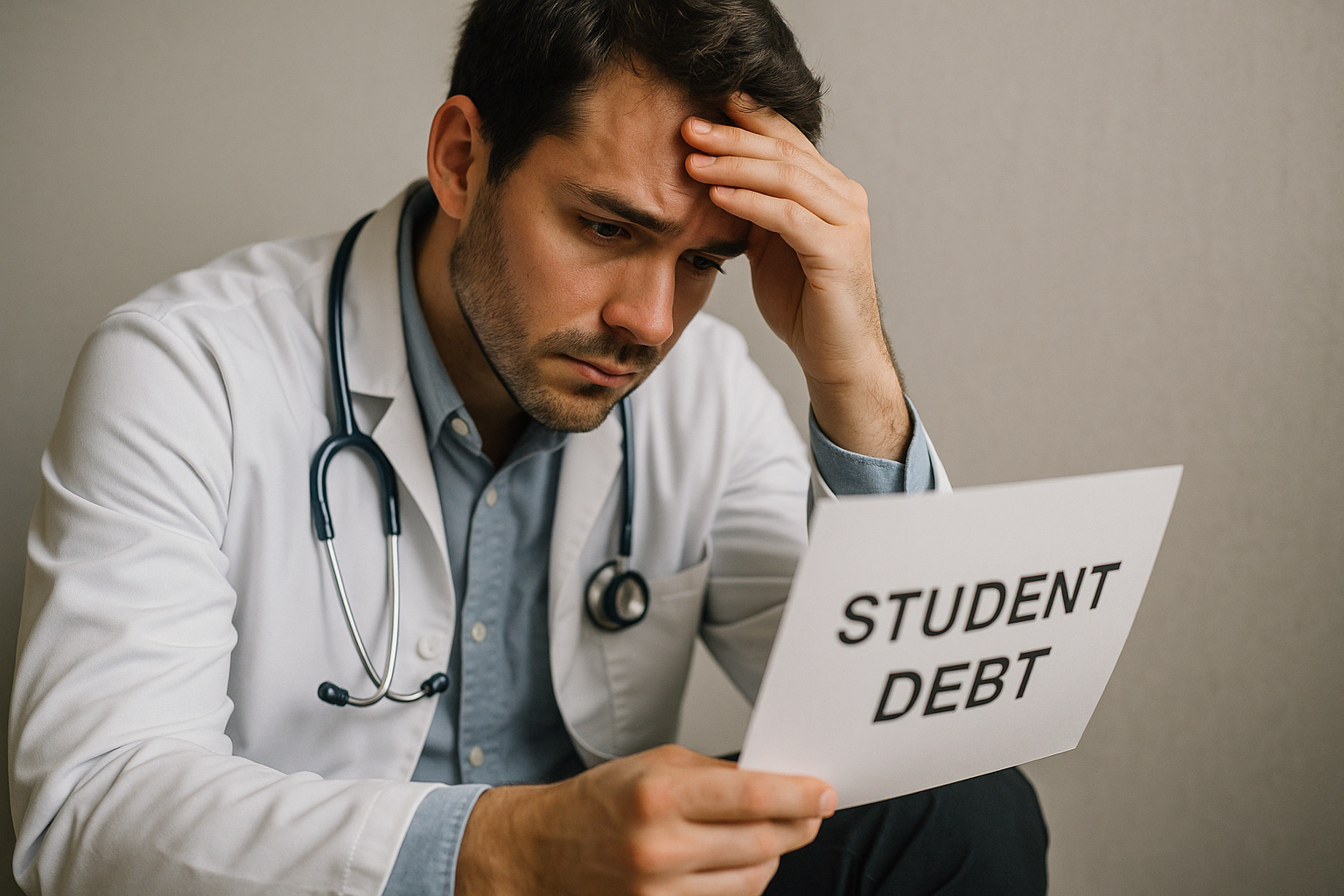 Young doctors in student debt, dont worry, invest with the right strategy