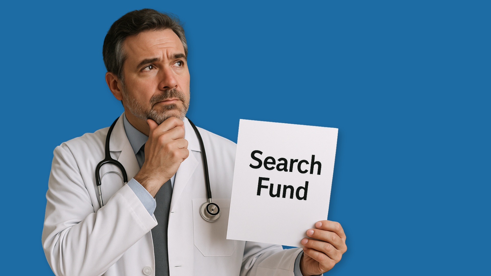 Physicians & Search Funds: Exploring the Opportunity